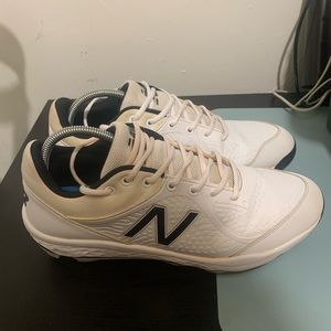 New Balance 3000 V5 Molded Baseball Shoe White